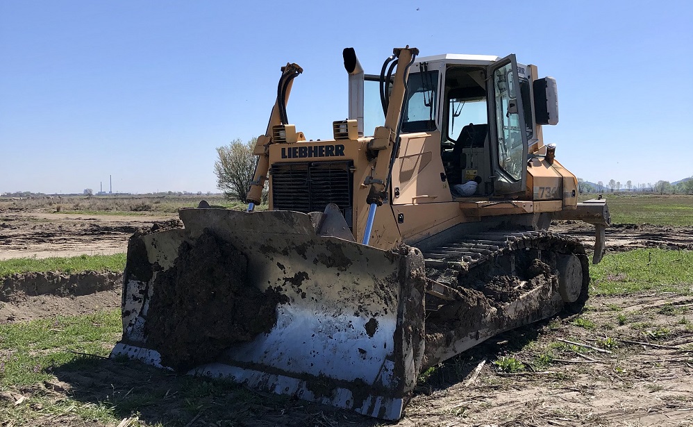Булдозер Liebherr 734